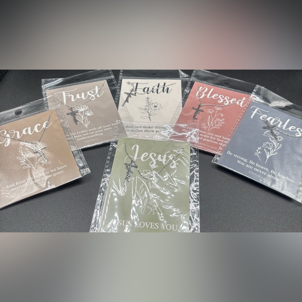 Faith Based Stainless Steel Necklaces
